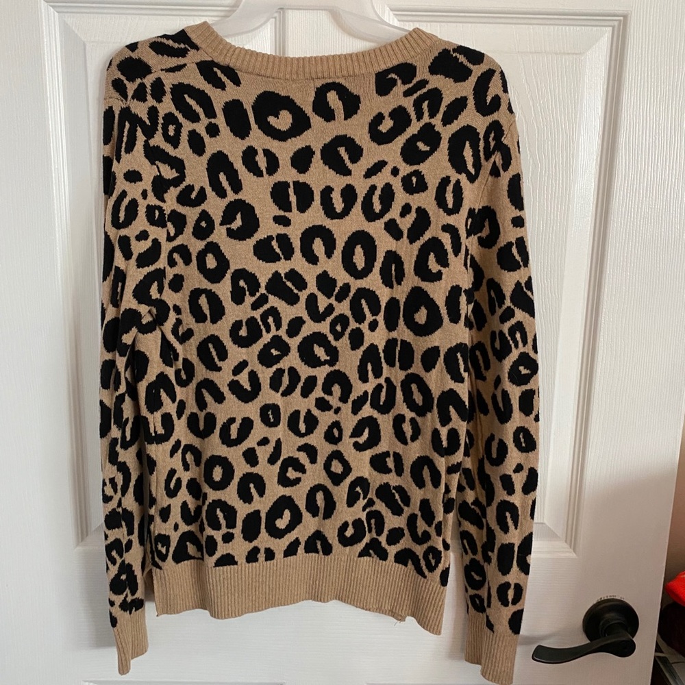Cheetah sweater